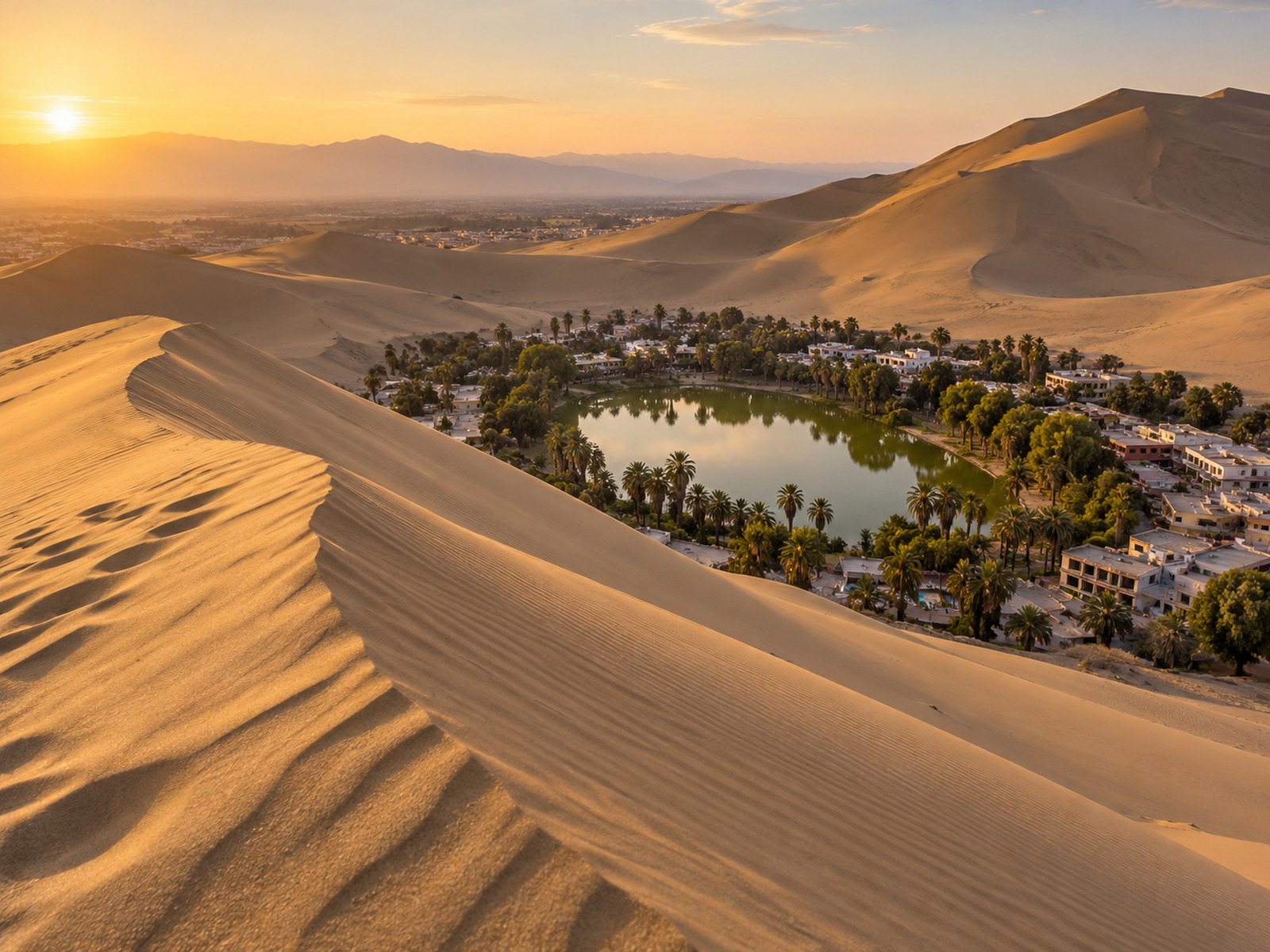 Laguna de Huacachina y Tubulares