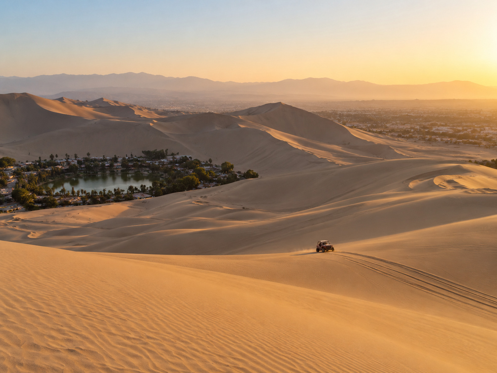 Laguna de Huacachina y Tubulares