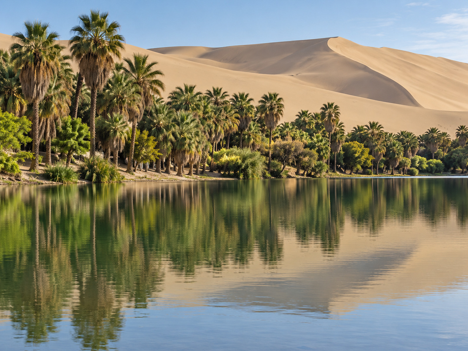 LAGUNA DE HUACACHINA Y TUBULARES DESDE PARACAS