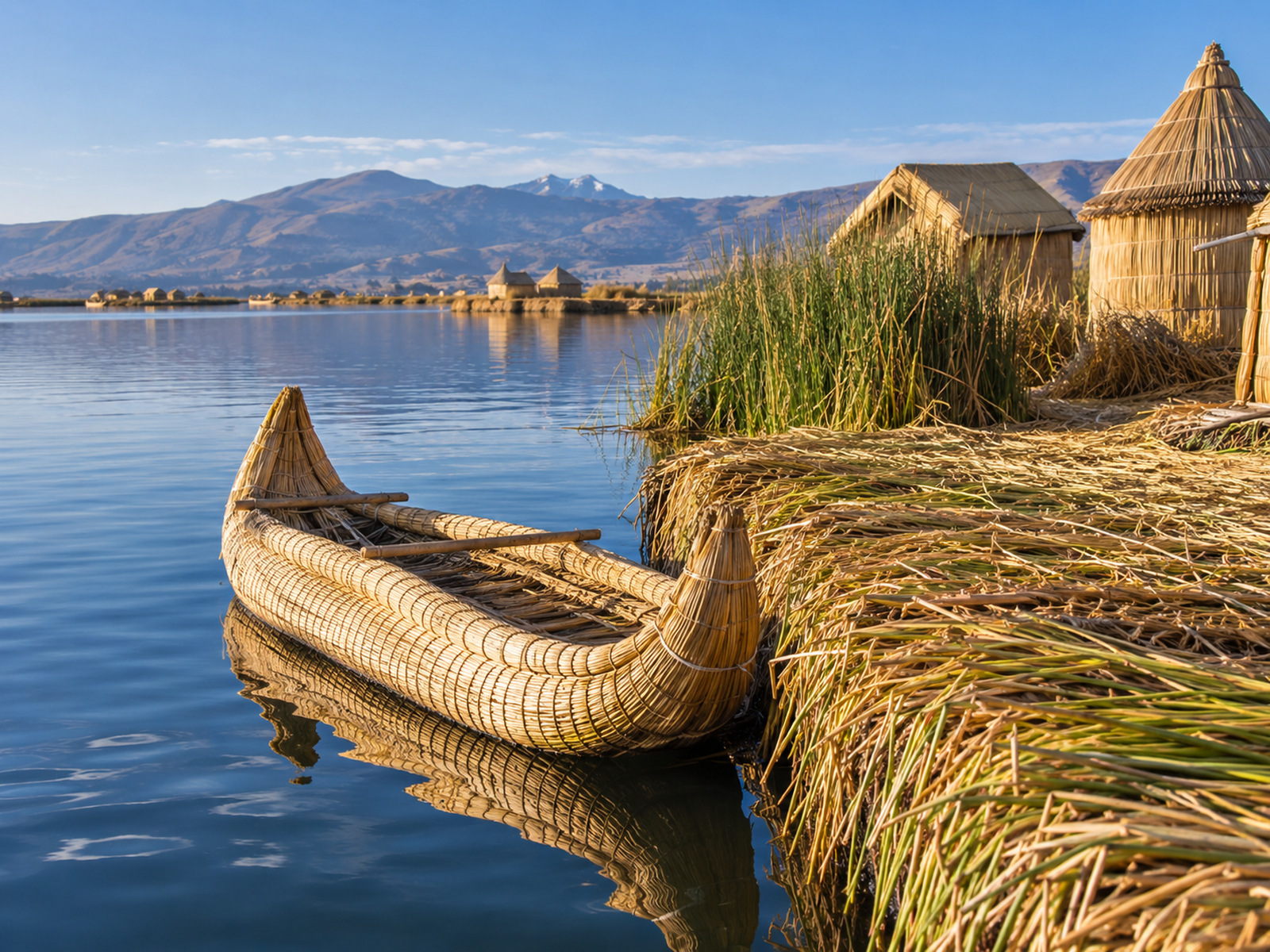 KAYAK EN LA ISLA DE LOS UROS